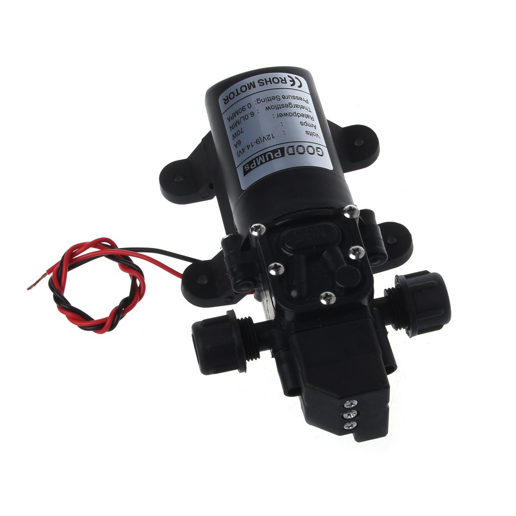 Máy bơm nước áp suất cao tự động DC 12V 130psi 6L / min