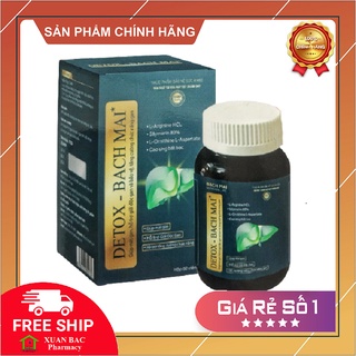 ✅ [CHÍNH HÃNG] Thải độc gan Detox Bạch Mai - Mát gan giải độc cơ thể, tăng cường chức năng gan