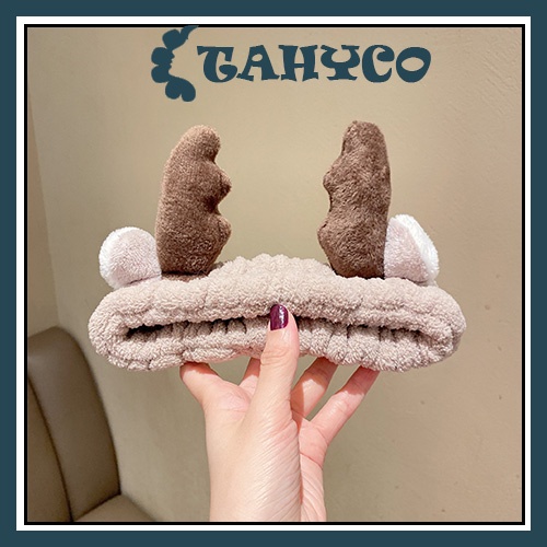 Băng đô nữ rửa mặt cute dễ thương Tuần Lộc Hàn Quốc TAHYCO BĐ03