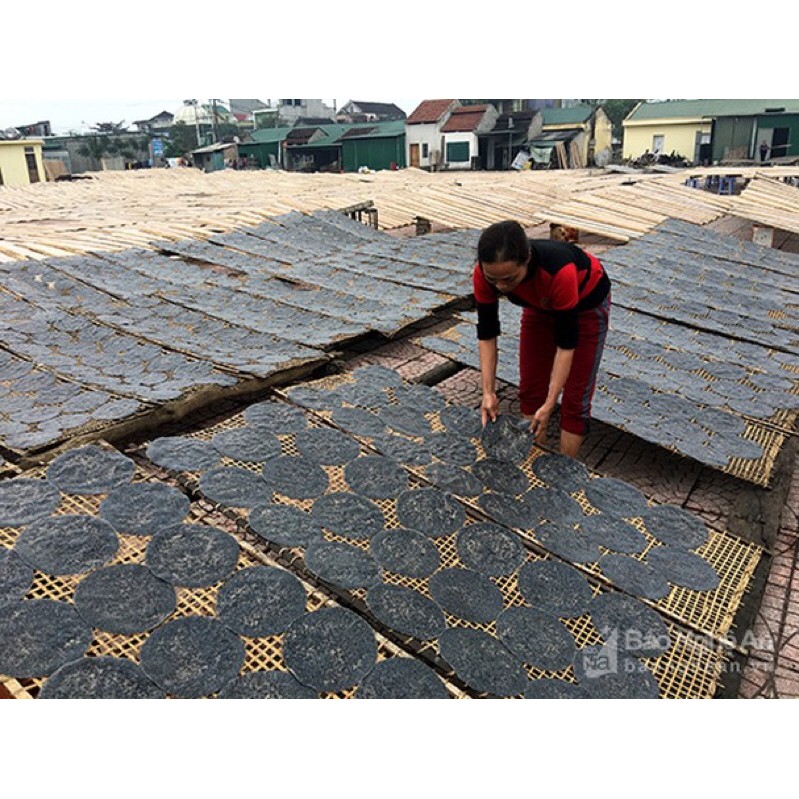 100 chiếc bánh đa Đô Lương siêu ngon