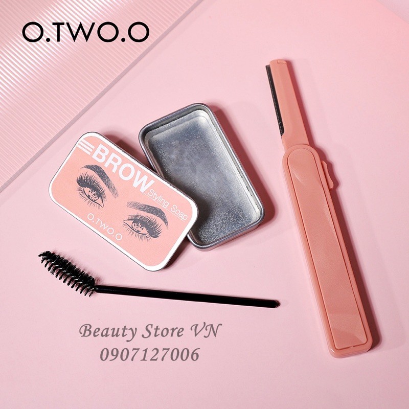 Sáp Định Hình Chân Mày [Set 3 Món] Lâu Trôi Không Thấm Nước 3D Cao Cấp | BigBuy360 - bigbuy360.vn