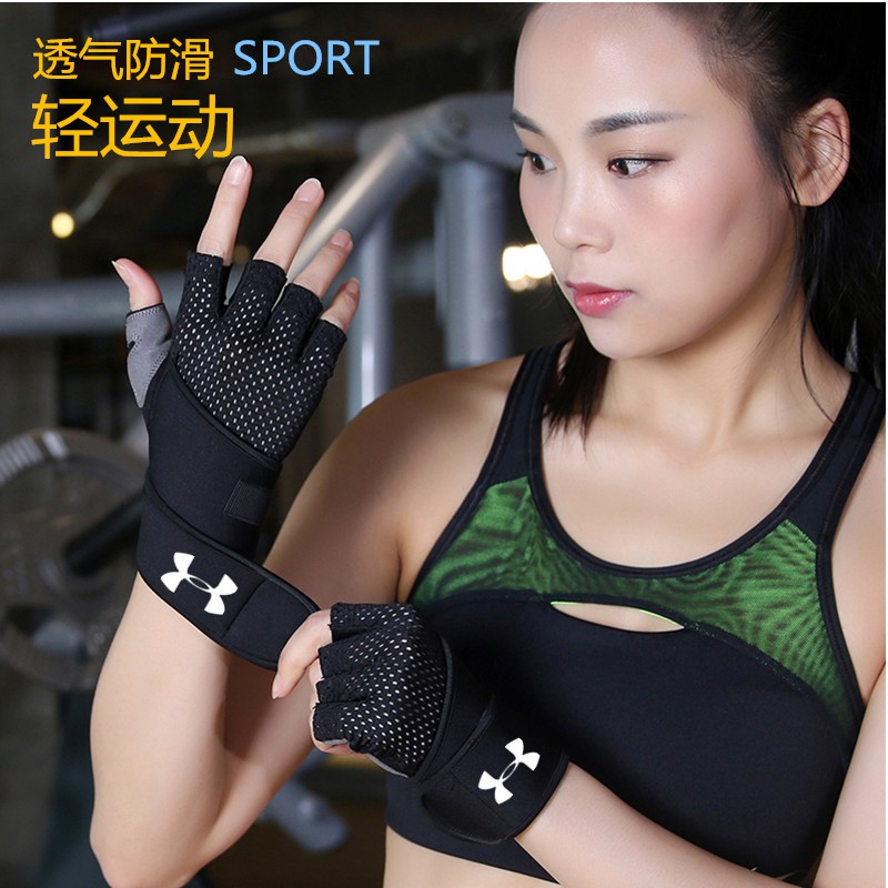 UNDER ARMOUR Găng Tay Hở Ngón Dùng Cho Các Hoạt Động Thể Thao