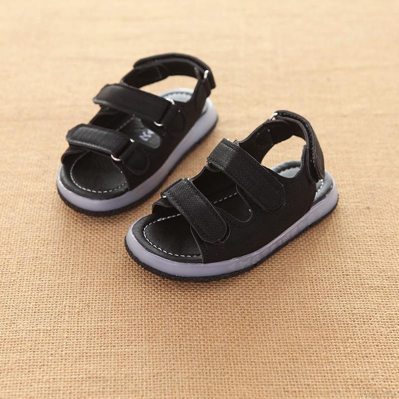 [Mã FASHIONXANH264 giảm 10K đơn 50K] Giày sandal có đèn LED đi biển cho bé trai và bé gái