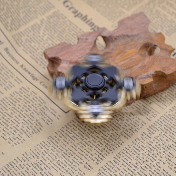Con quay đồ chơi Fidget Spinner bằng đồng thau EDC cho trẻ em