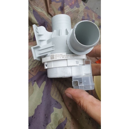 Bơm BLDC 26V 45W có Ron cao su, bơm nước không than, bơm xả máy giặt