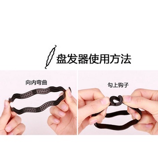 Set dụng cụ cột tóc và búi tóc phong cách Hàn Quốc