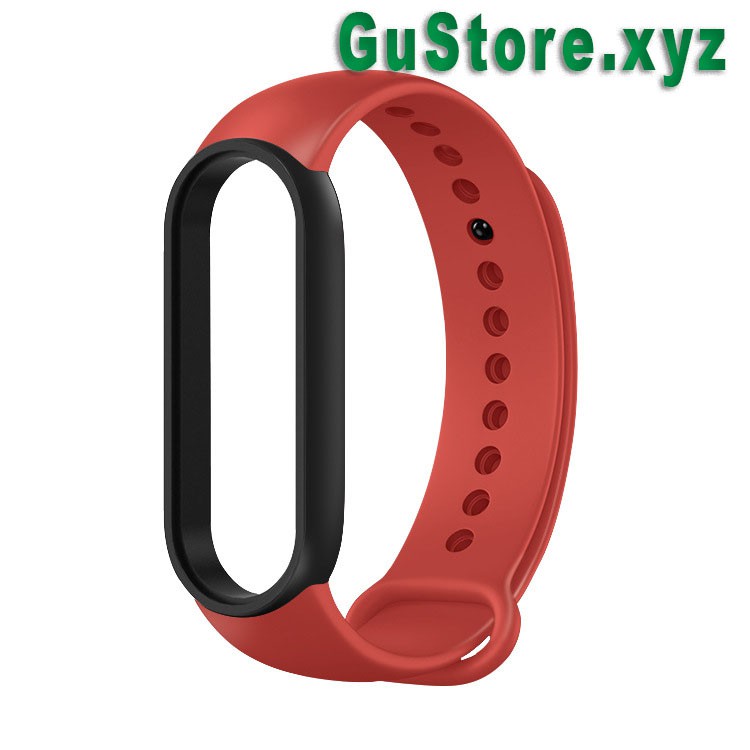 Dây đeo cao su thay thế chuyên dụng cho Xiaomi Mi Band 6/5/4/3 GS-MI01 (có sẵn hàng)