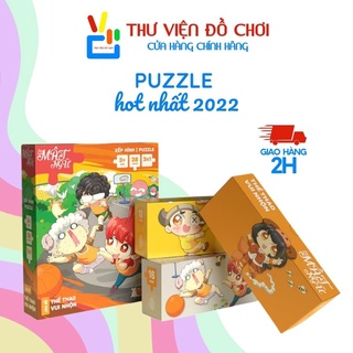 [SIÊU HOT] Puzzle Lớp học Mật Ngữ 3 trong 1 - Puzzle 3 in 1 - Puzzle hot nhất 2022 - Thư Viện Đồ Chơi