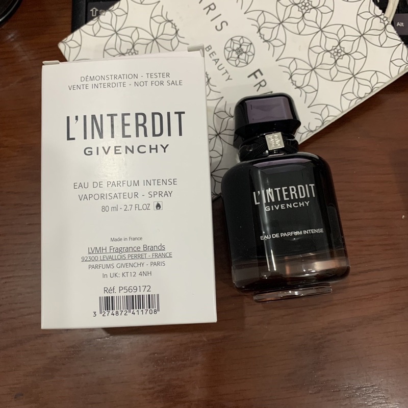 Nước hoa Tester nữ Givenchy L'Interdit EDP Intense 80ml