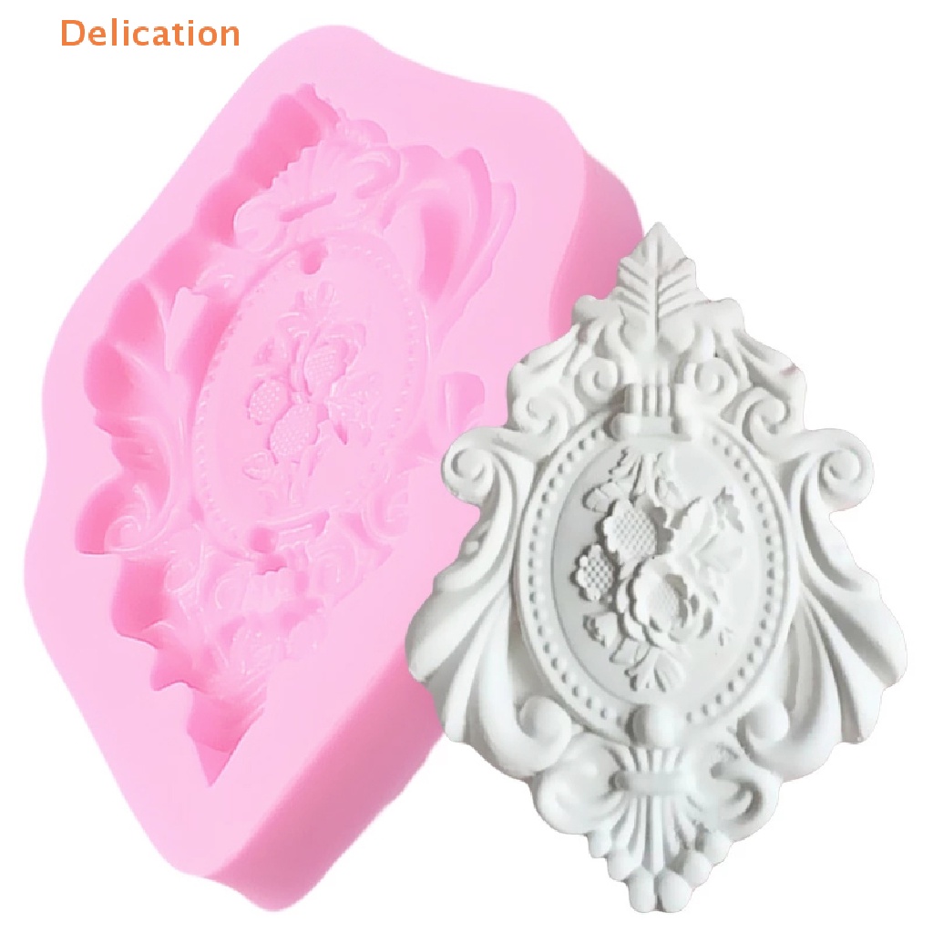 Khuôn Silicone Làm Bánh Kẹo Hình Khung Ảnh Cổ Điển