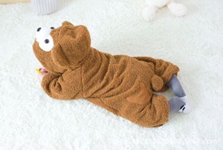 body gấu lông xù