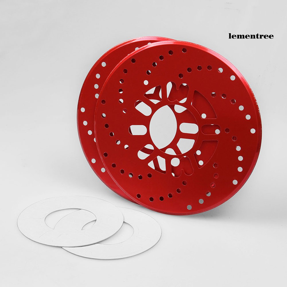 Bộ 2 Vỏ Bọc Bảo Vệ Phanh Đĩa Bằng Nhôm Chuyên Dụng Cho Xe Hơi Đua