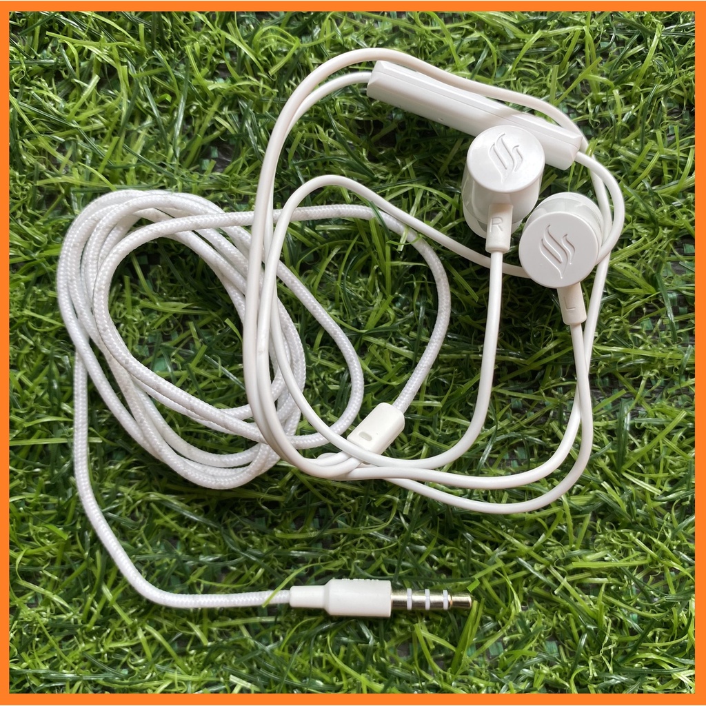 Tai nghe dây 3.5 Vsmart chính hãng, new, Hàng VN chất lượng, độ bền cao, tích hợp mic đàm thoại