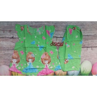Bộ tole lửng bé gái Size 8 (18-20kg)"