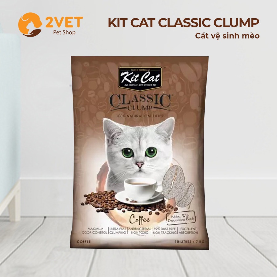 Vệ Sinh Cho Miu - Cát Vệ Sinh Cho Mèo - Cát Vệ Sinh Khử Mùi Diệt Khuẩn Cho Boss Kit Cat - Bao 10L