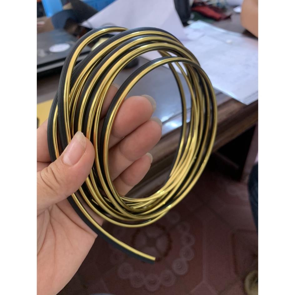 [Metasound] Viền chỉ vàng ( đỏ) để trang trí xung quanh mặt loa chất liệu PVC dai 1m,2m,3m,4m,5m