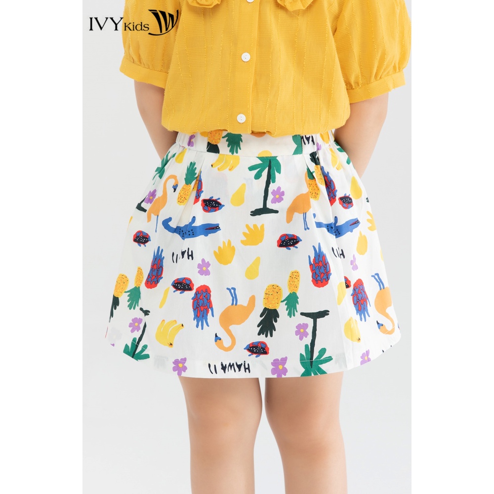 Quần sooc giả váy bé gái IVY moda MS 20G1216