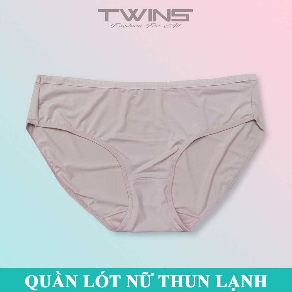 Quần lót nữ thun lạnh trơn cao cấp bigsize dạng lưng cạp cao chất liệu mềm mịn thoáng mát phom lớn từ 70-80kg