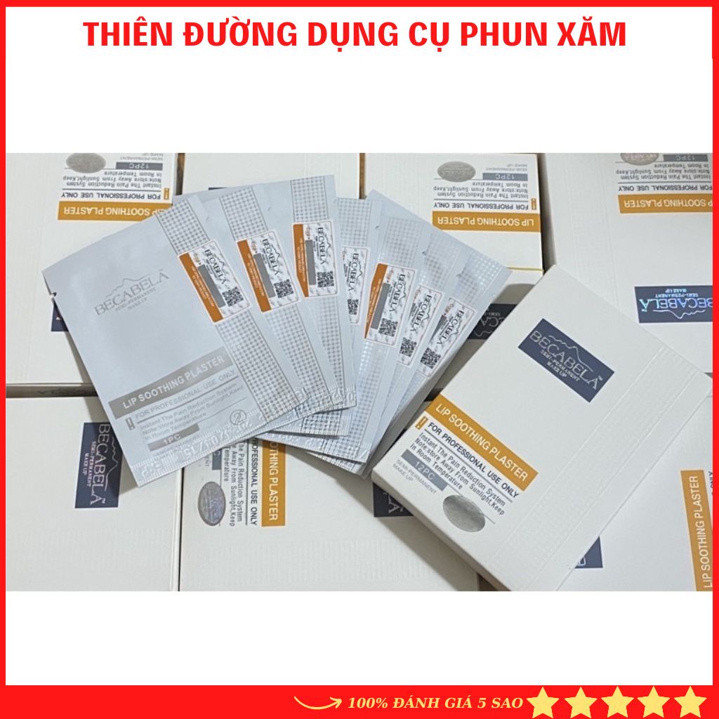 Miếng Dán Môi BECABELA Đức Hàng Chính Hãng Phun Xăm Thẩm Mỹ - DCPX
