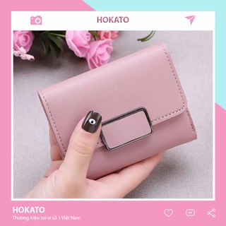 Ví nữ đẹp cầm tay mini cao cấp nhỏ gọn bỏ túi giá rẻ HOKATO STORE VD40