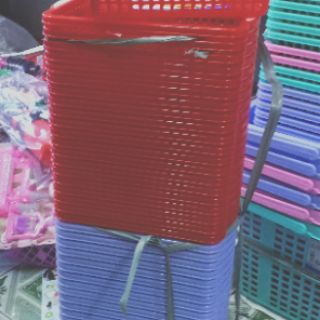 Combo 10 rổ nhựa hình chữ nhật