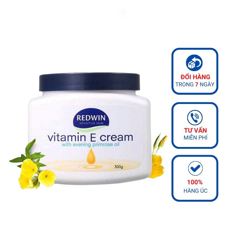 DƯỠNG TRẮNG DA VITAMIN E RED CREAM Úc 300G