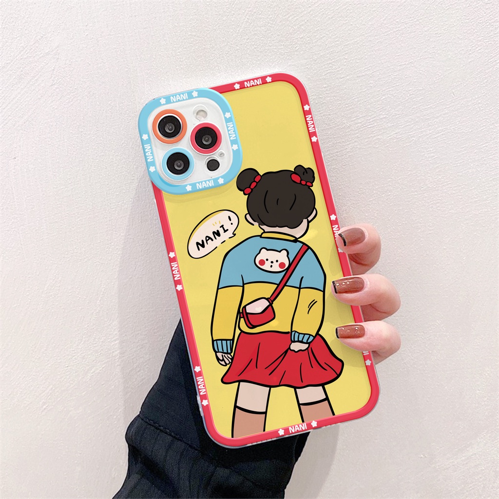 Ốp lưng iphone Gãi mông trong cạnh vuông 6/6plus/6s/6splus/7/7plus/8/8plus/x/xs/11/12/13/14/pro/max/promax/plus