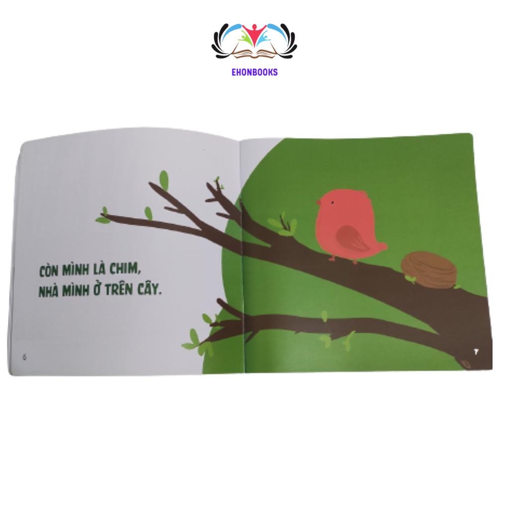 Sách Ehon cho bé 0 3 tuổi - Ehon nhật bản Bạn Ở Đâu Vậy wabooks