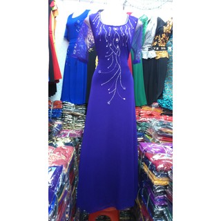 Đầm dạ hội đính đá sang trọng hv2110