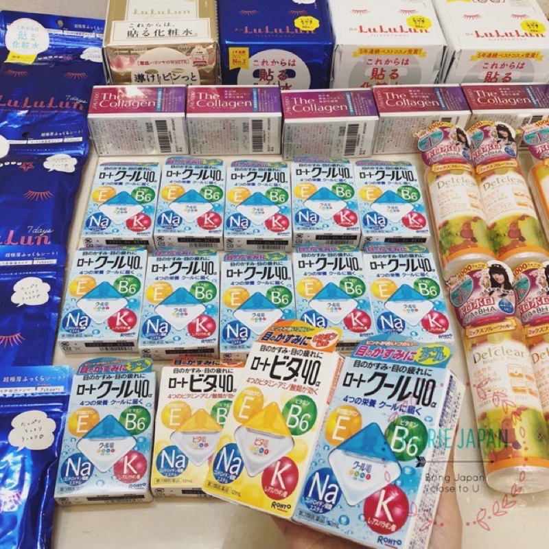Hàng Nhật] Thuốc Nhỏ Mắt Nhật Bản ROHTO 12ml | Nước Nhỏ mắt Rohto Nhật Bản Vita 40 bổ sung vitamin