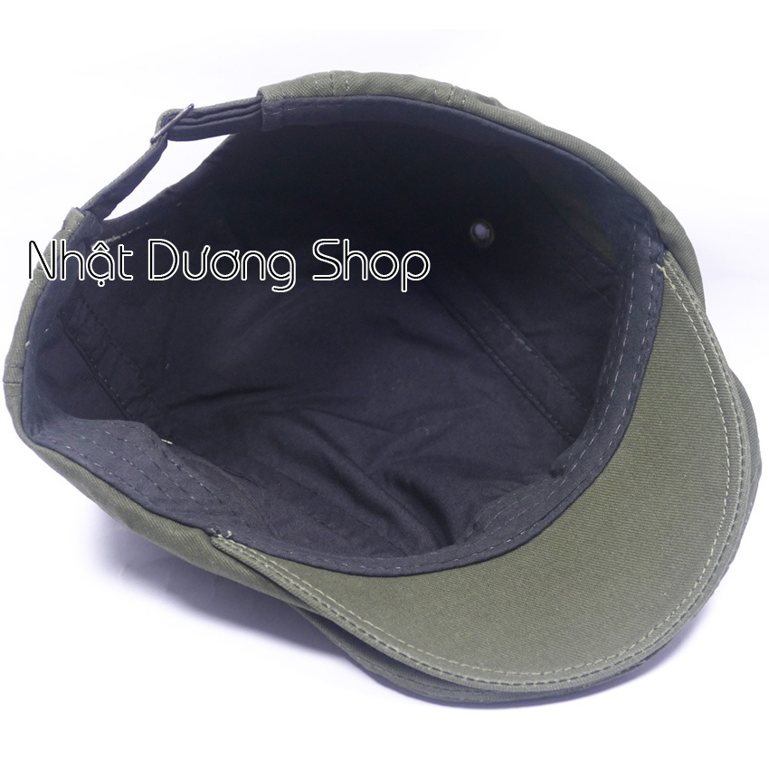 [ Nhiều màu ]Nón Beret người lớn không có logo - Chất liệu vải Kaki cao cấp mang phong cách chửng chạc và sành điệu