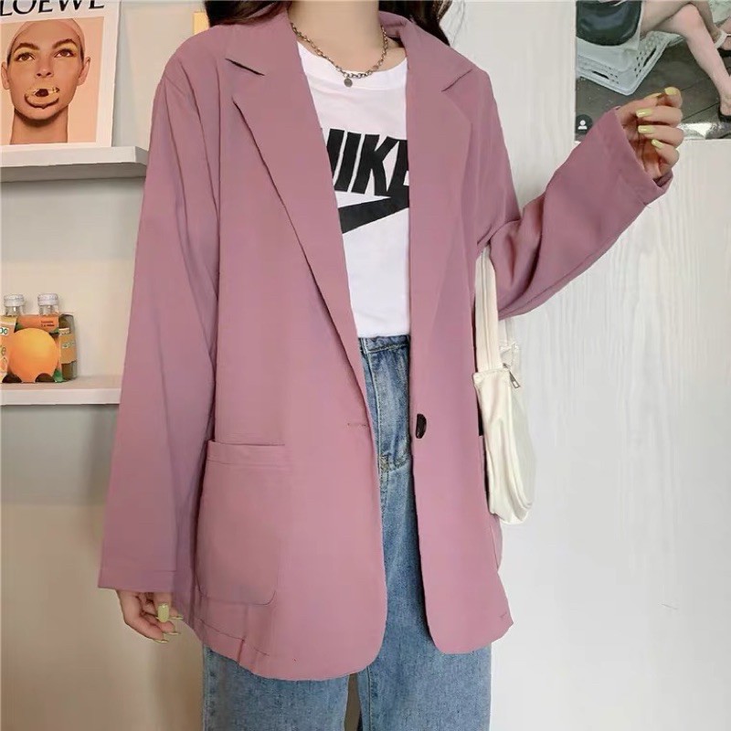 [Sẵn Theo Phân Loại] Áo Khoác Nữ Blazer Vải Mỏng Dài Tay Bigsize Mặc Bay Bay Không Đứng Form | BigBuy360 - bigbuy360.vn