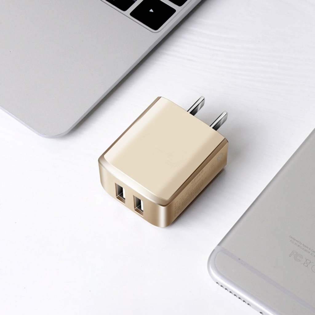 Củ sạc nhanh hai đầu cắm usb chất lượng cao