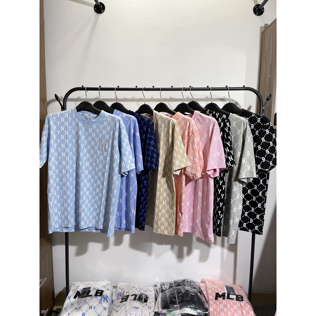 ÁO PHÔNG M L B MONOGRAM BASIC NY NAM NỮ