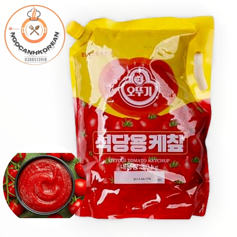 TƯƠNG CÀ OTTOGI 3KG GÓI LỚN SIÊU TIẾT KIỆM