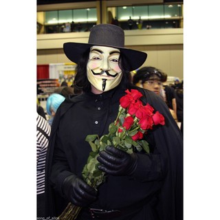 Mặt Nạ Hoá Trang Anonymous V for Vendetta