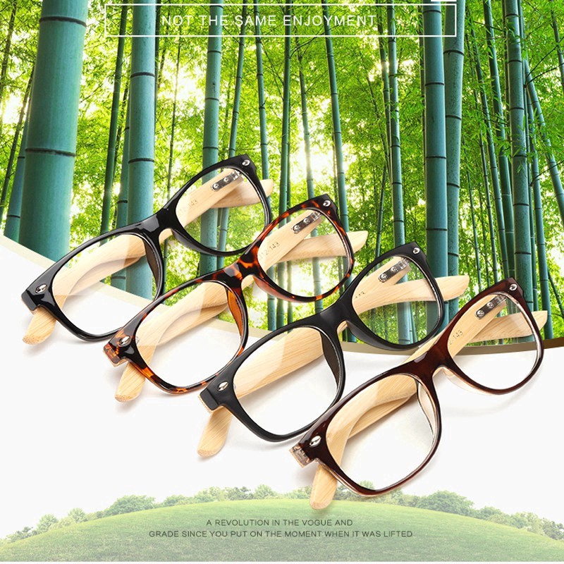 Mắt kính tròn gọng gỗ phong cách cổ điển cho nam và nữ | BigBuy360 - bigbuy360.vn