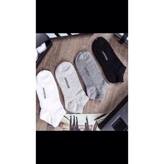Hộp 4 Đôi Tất HM DAVID BECKHAM Cổ Ngắn, Cổ Cao, Vớ Chất Cotton Cao Cấp Khử Mùi Chống Hôi Chân FullBox Siêu Sang _ TSDL41