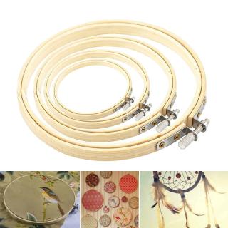 Bộ 5 Khung Thêu Tròn Bằng Tre