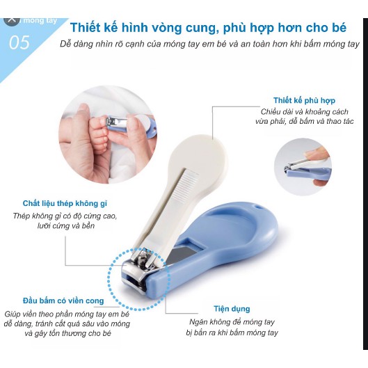 Bấm móng tay Baby Moov  cho bé