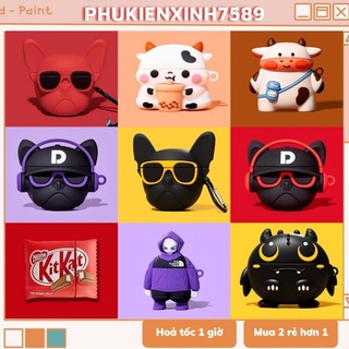 🔥 case ap 1/2 & pro 🔥 freeship 🔥 vỏ bọc bảo vệ case tai nghe không dây ap 1/ 2/ i12/ pro- tgdđ89