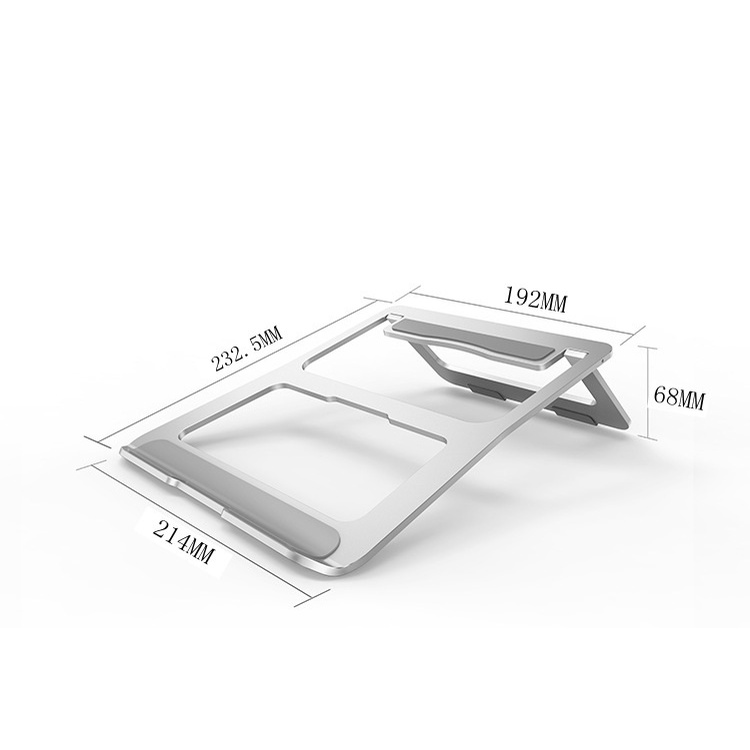 Giá Đỡ Dành Cho Laptop Macbook Để Bàn Chất Liệu Hợp Kim Nhôm Cao Cấp Hàng Nhập Khẩu Helios