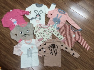 Combo sỉ áo cotton xuất Hàn dư xịn