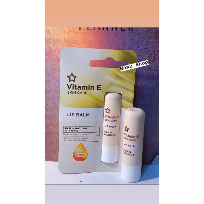 Son dưỡng vitamin E Superdrug