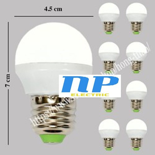 [GIÁ HỦY DIỆT] BÓNG LED BULB 3W NHIỀU MÀU LỰA CHỌN -THÁI VINH