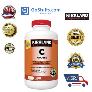 Viên Bổ Sung Kirkland Vitamin C 500mg - 1000mg