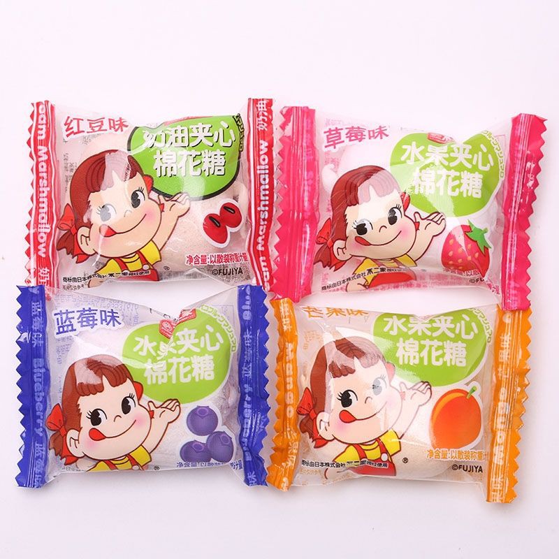 KẸO MARSHMALLOW NHÂN TRÁI CÂY KẸO DẺO TRÁI CÂY