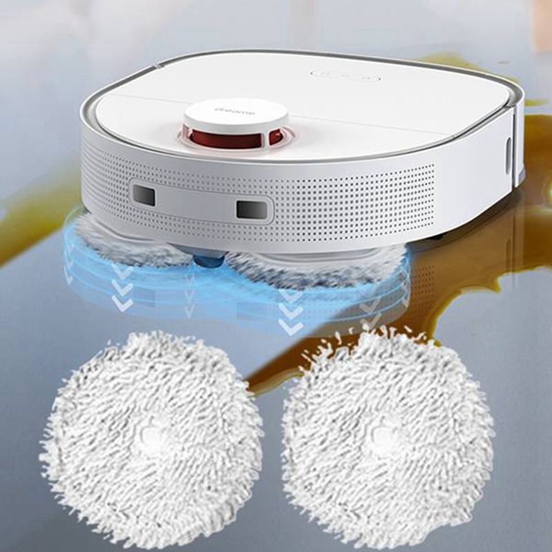 1 Bộ Giẻ Lau Thay Thế Cho Robot Hút Bụi Xiaomi Dreame W10