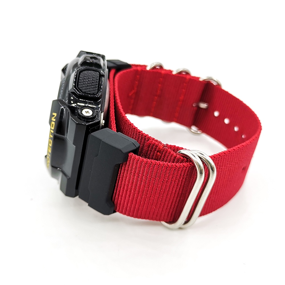 Dây Đeo Đồng Hồ Nylon Cho Casio G-Shock GA-110/100/120/150/200/300/400 GD-100/110/120 G-8900 DW-5600 GW-M5610 DW-6900 G-5600 GW-6900 DW-9052 GLS-8900 +16mm