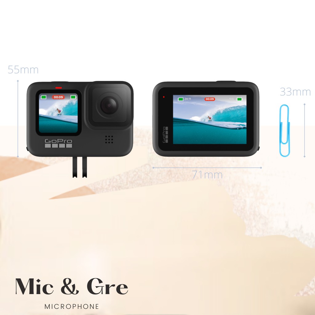 GOPRO Hero Black 9 - Camera hành động chống nước, camera trước | 5K and 20MP Streaming Action Camera | BigBuy360 - bigbuy360.vn